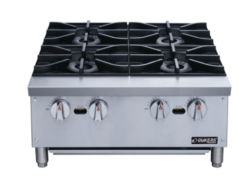 Dukers USA, DCHPA24, Four Lift-Off Burner