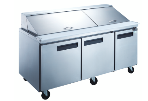 Dukers USA, DSP72-30M-S3, Salad Prep Table