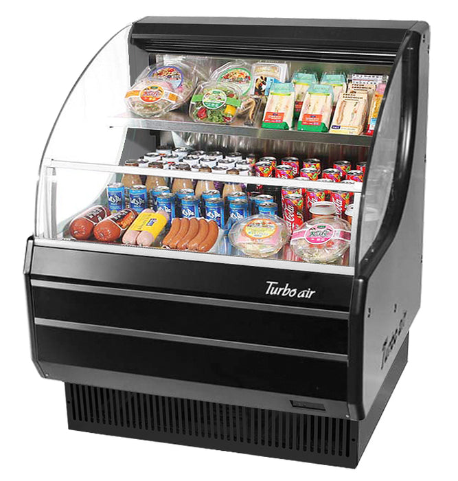 Turbo Air, TOM-30LW(B)-N, Merchandiser, Open Refrigerated Display