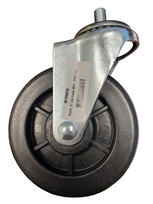Atosa 301990036 CASTER 5" W/O BRAKE M12