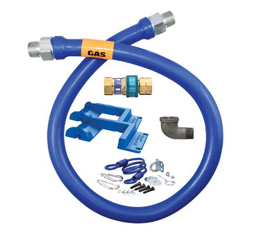 Dormont Manufacturing, 1650BPQR48PS, Gas Connector Hose Assembly