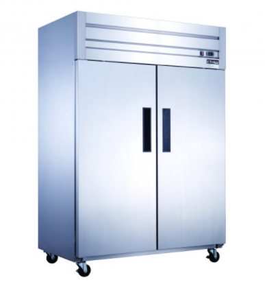 Dukers USA, D55AF, Two Door Freezer