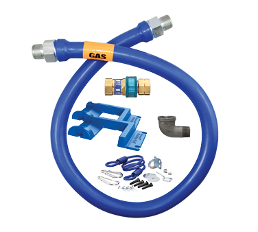 Dormont Manufacturing, 16100BPQR60PS, Gas Connector Hose Assembly