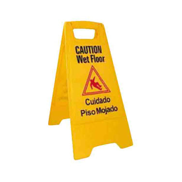 Winco, WCS-25, Sign, Wet Floor