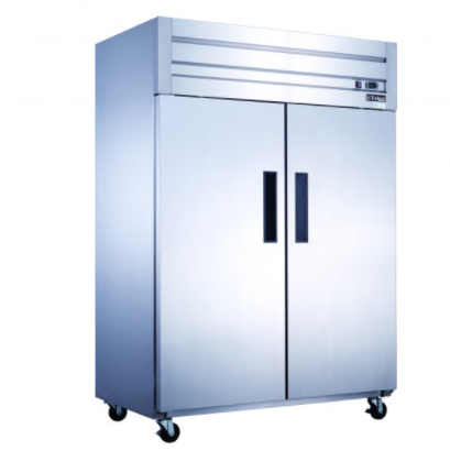 Dukers USA, D55AR, Two Door Refrigerator