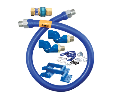 Dormont Manufacturing, 16100BPQ2SR48PS, Gas Connector Hose Assembly