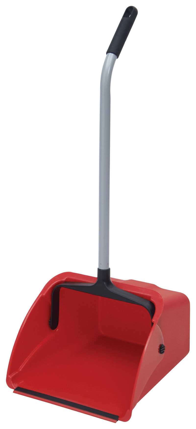 Winco, DP-14R, Lobby Dust Pan, Red, Polypropylene