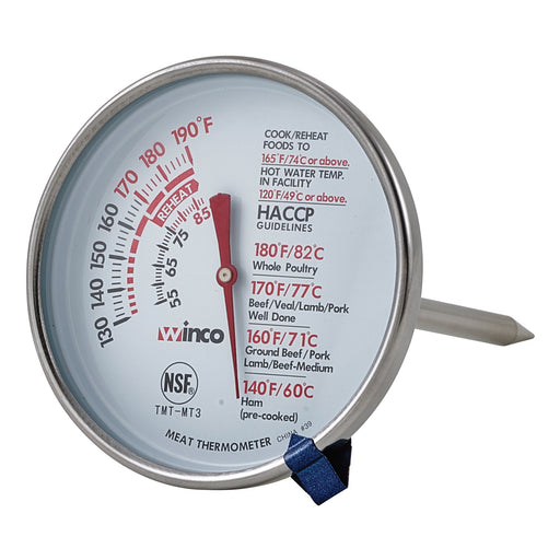 Winco, TMT-MT3, Meat Thermometer