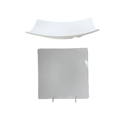 Thunder Group, 24007WT, Plate, Plastic
