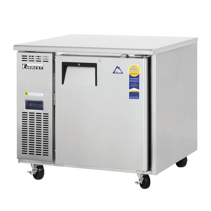 Everest Refrigeration, ETF1, Freezer, Undercounter, Reach-In