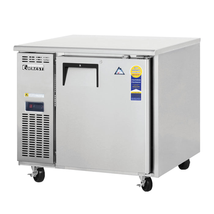Everest Refrigeration, ETF1, Freezer, Undercounter, Reach-In
