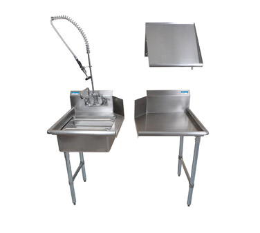 BK Resources, BKDTK-72-R-G, Dishtable Package