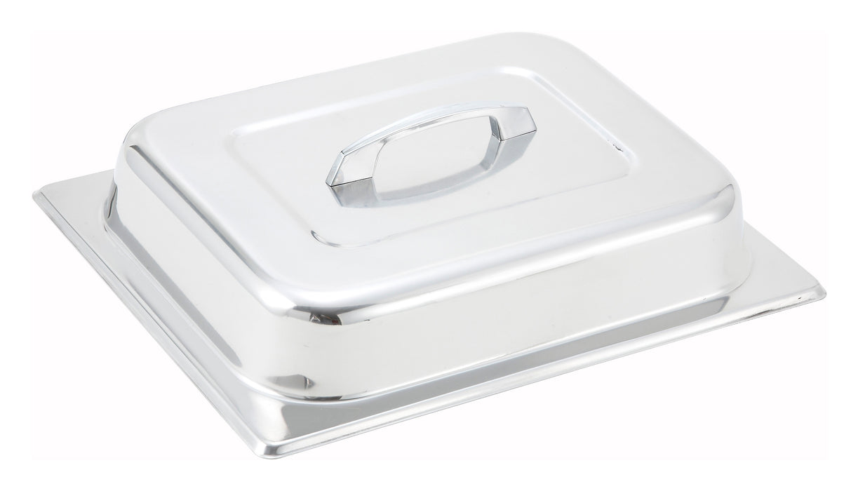 Winco, C-DCH, Steam Table Pan Cover, Stainless Steel