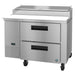 Hoshizaki, PR46B-D2, Refrigerated Counter, Pizza Prep Table