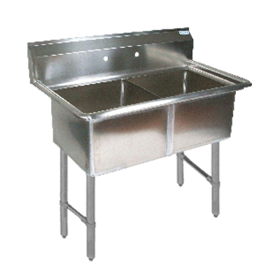 BK Resources, BKS6-2-24-14S, Sink, (2) Two Compartment