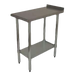 Serv-Ware, FTG-3024-4, Mesa de trabajo, 24", cubierta de acero inoxidable