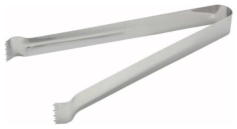 Winco, PT-9, Tongs, Ice / Pom, Stainless Steel