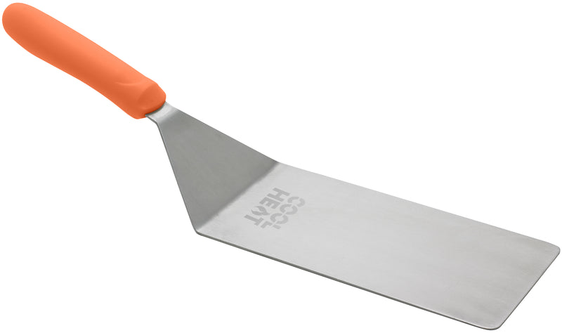 Winco, TNH-61, Turner, Solid, Stainless Steel, Nylon, Orange