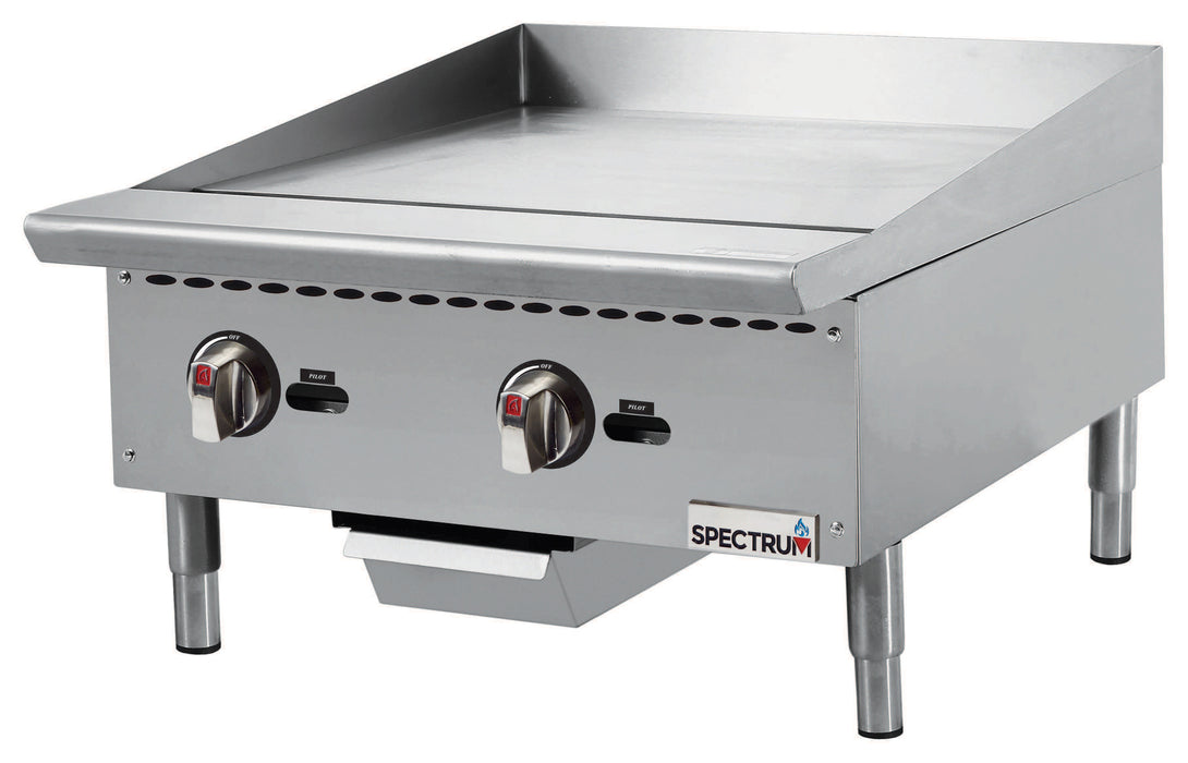 Winco, NGGD-24M, Griddle, Gas, Countertop