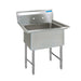 BK Resources, BKS-1-1620-12S, Sink, (1) One Compartment