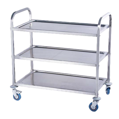 Serv-Ware, UC-1834M3A, Cart, Bussing Utility Transport, Metal