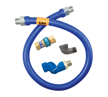 Dormont Manufacturing, 16100BPQS48, Gas Connector Hose Assembly