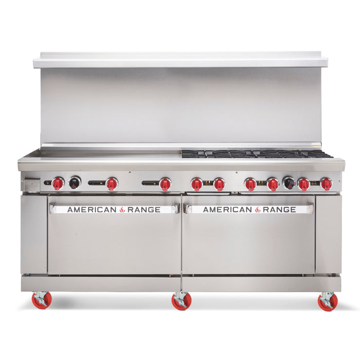 American Range, AR-48G-4B, Range, 72" Restaurant, Gas