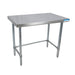 BK Resources, VTTOB-1860, Mesa de trabajo, 60", Cubierta de acero inoxidable