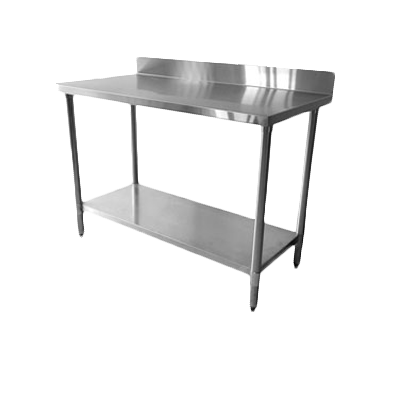 Thunder Group, SLWT43096F4, Work Table,  85" - 96", Stainless Steel Top