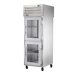 True Manufacturing, STA1RPT-2HG-1S-HC, Refrigerator, Pass-Thru, 115V, One-Section, Stainless Steel Door