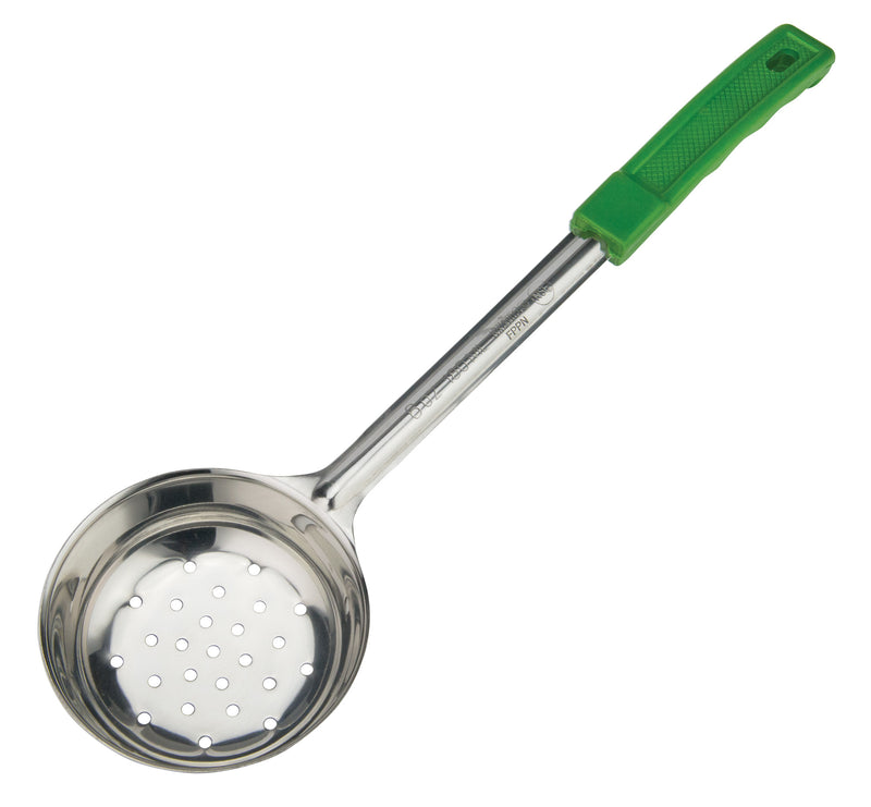 Winco, FPPN-6, Spoon, Portion Control, Teal, Stainless Steel