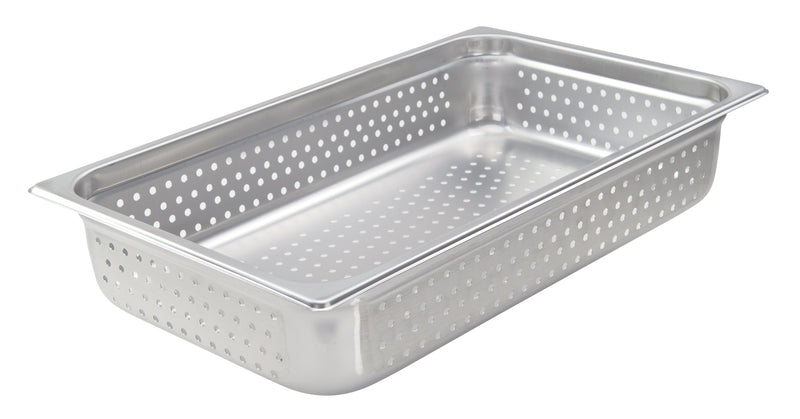 Winco, SPJH-104PF, Steam Table Pan, Stainless Steel, Full Size