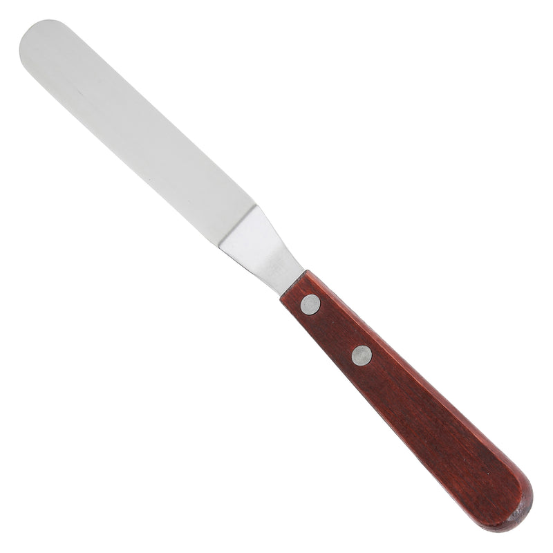 Winco, TOS-4, Spatula, Baker's, Wood, 4.5" L