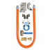 BK Resources, BKG-GHC-7536-SWSP3, Gas Connector Hose Kit