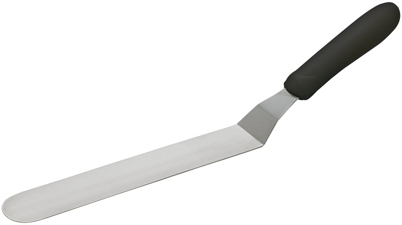 Winco, TKPO-9, Spatula, Baker's, Polypropylene, Black, 10.12" L