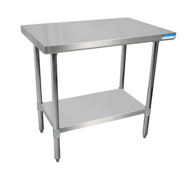 BK Resources, SVT-1824, Work Table,  24" - 27", Stainless Steel Top