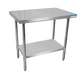 BK Resources, SVT-1860, Work Table,  60", Stainless Steel Top