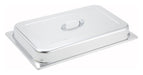 Winco, C-DCF, Steam Table Pan Cover, Stainless Steel