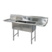 BK Resources, BKS6-2-24-14-24TS, Sink, (2) Two Compartment