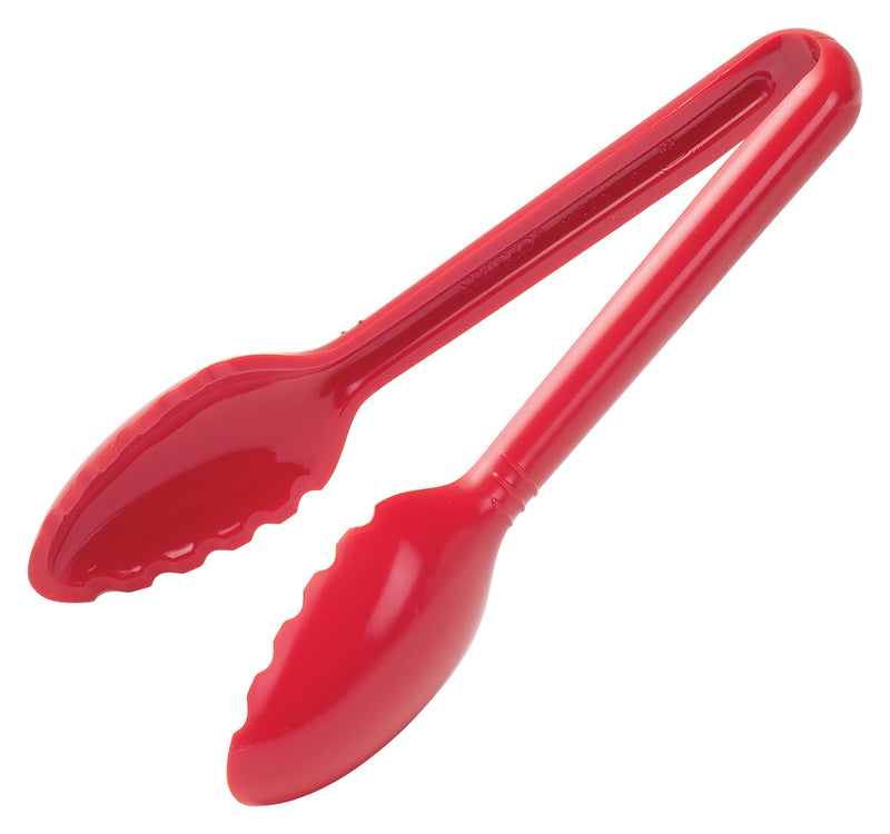 Winco, CVST-6R, Tongs, Serving / Utility, Plastic, Polycarbonate