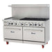 Migali, C-RO6B-24GL-NG, Commercial Range with Oven
