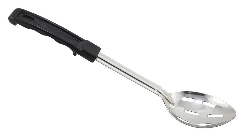 Winco, BHSN-13, Serving Spoon, Slotted, 13" L, Black, Plastic