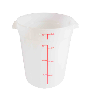 Thunder Group, PLRFT308PP, Food Storage Container, Round