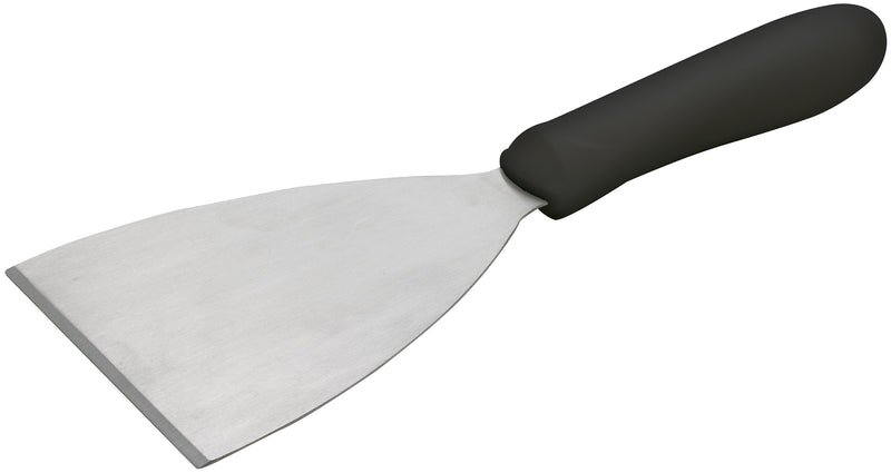 Winco, TKP-40, Grill Scraper, Polypropylene, Black, Stainless Steel