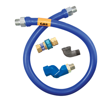 Dormont Manufacturing, 1650BPQS48BX, Gas Connector Hose Assembly