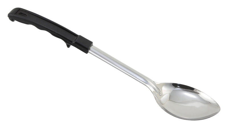 Winco, BHON-13, Serving Spoon, Solid, 13" L, Black, Plastic