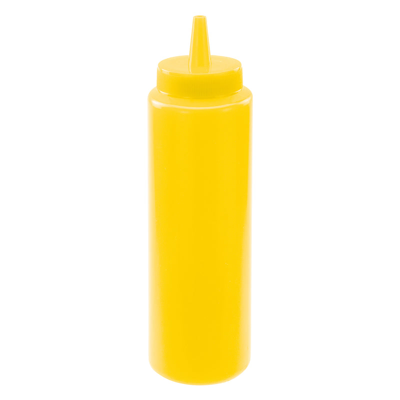 Winco, PSB-08Y, Squeeze Bottle, Plastic