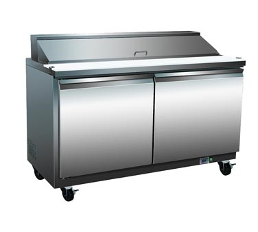 Serv-Ware, SP48-18M-HC-T, Refrigerated Counter, Mega Top Sandwich / Salad Unit