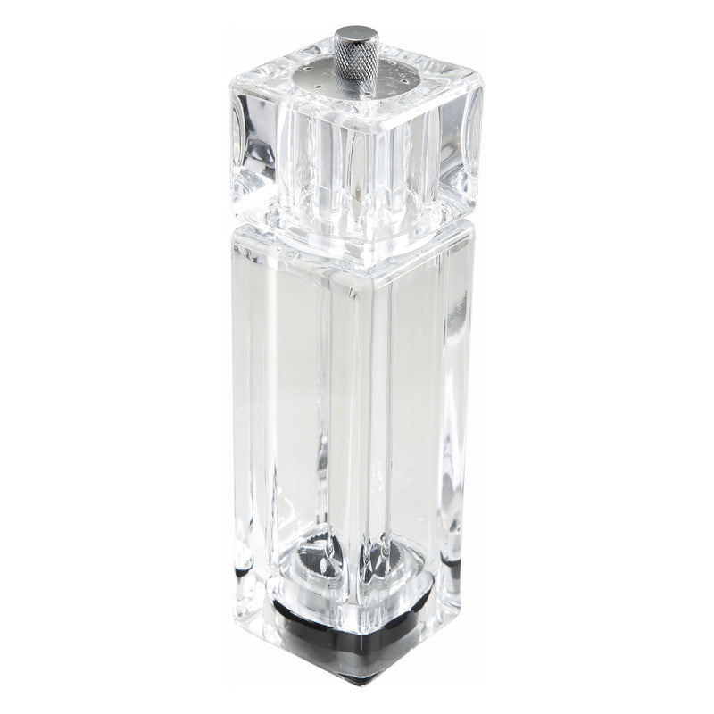 Winco, WPMP-6, Salt / Pepper Shaker & Mill, Combo, Clear, Acrylic