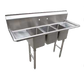 Serv-Ware, CS3CWP1614212-V, Sink, (3) Three Compartment